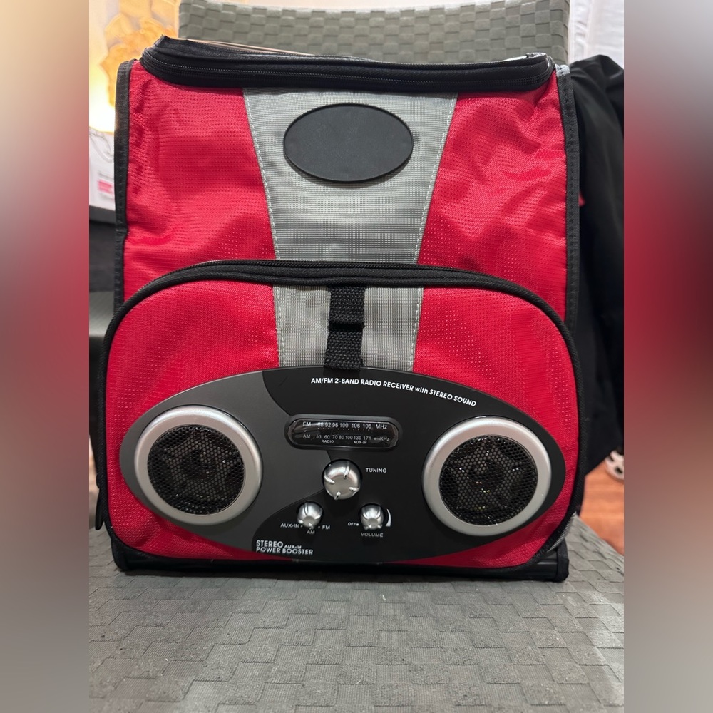 Icool Insulated Sling/Shoulder Bag with Stereo
